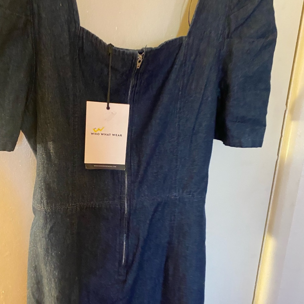 Who what wear denim dress